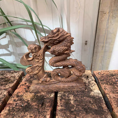 Agarwood Fortune Dragon Ornament