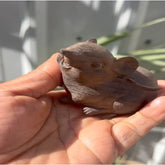 Agarwood "Little Mouse" Sculpture