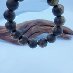 Agarwood Round Bead Bracelet