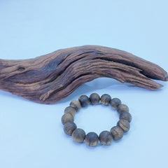 Agarwood Round Bead Bracelet