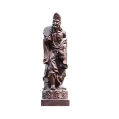 Agarwood Ji Gong (Mad Monk) Sculpture