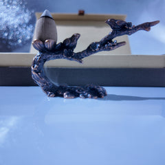 Reverse-Flow Incense Burner