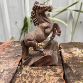 Agarwood "Horse of Success" Sculpture
