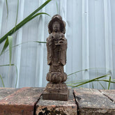 Agarwood "Wish-Fulfilling" Guanyin Sculpture
