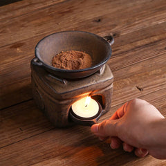 Antique-Style Candle Incense Burner