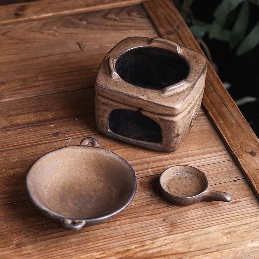 Antique-Style Candle Incense Burner