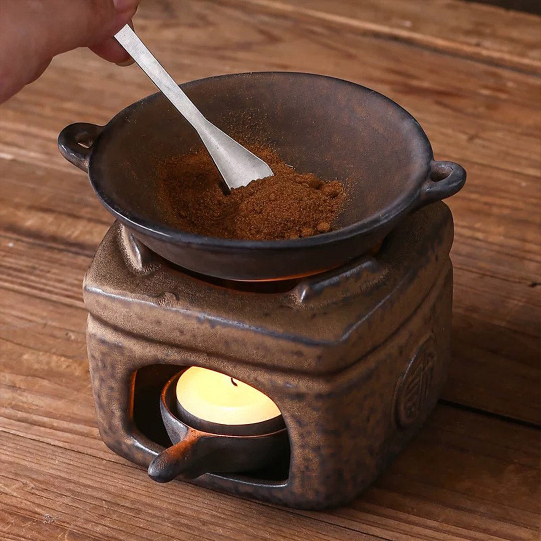 Antique-Style Candle Incense Burner