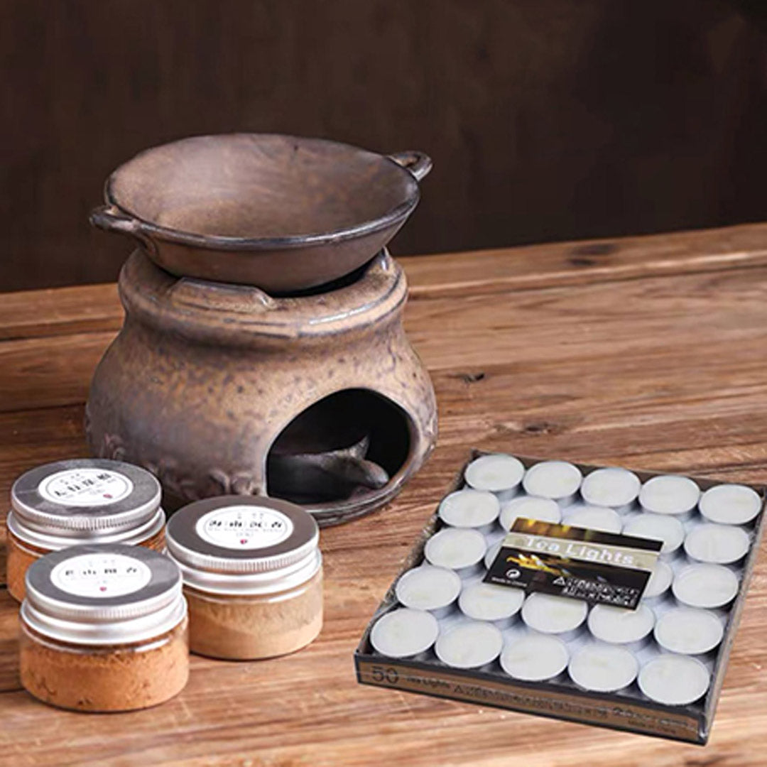 Antique-Style Candle Incense Burner