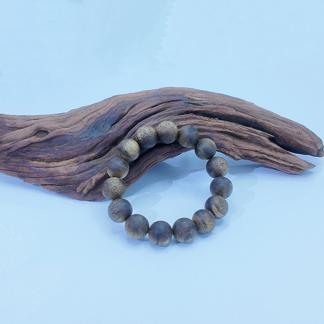 Agarwood Round Bead Bracelet