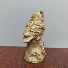 Boxwood Owl Sculpture